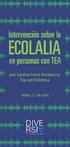 La Ecolalia. Objetivos del curso. Metodología