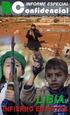Un grupo de niños de padres partidarios de Gadafi celebra con armas un ataque sobre posiciones de rebeldes