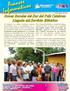 20 de Agosto del 2012 Zonas Rurales del Sur del País Celebran Llegada del Servicio Eléctrico