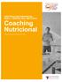 CERTIFICACIÓN PRESENCIAL. NIVEL II BARCELONA MAYO 2018 Coaching Nutricional. Nutritional Coaching, Experts en Nutrició