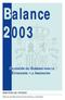 Balance 2003 DELEGACIÓN DEL GOBIERNO PARA LA EXTRANJERÍA Y LA INMIGRACIÓN. MINISTERIO DEL INTERIOR Oficina de Relaciones Informativas y Sociales