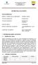 INFORME FINAL DE ACCIDENTE MARCA Y MODELO DE LA AERONAVE: FECHA Y HORA DEL ACCIDENTE: 19 NOVIEMBRE 2014, 15:45 UTC