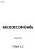 Microeconomics MICROECONOMÍA EJERCICIOS TEMA 2.3