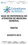 GUIA DE REFERENCIA EN ATENCIÓN DE MEDICINA GENERAL