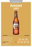 Amstel ORO FICHA DE PRODUCTO DESCRIPCIÓN INGREDIENTES