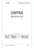 SINTRA. Manual de Uso. Historial de Revisiones