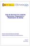 Guía de Servicios de Licitación Electrónica: Preparación y Presentación de ofertas