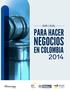 Guía legal para hacer negocios en Colombia 2014