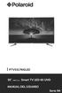PTV55174KILED. 55 (139.7 cm) Smart TV LED 4K UHD. MANUAL DEL USUARIO Serie R4