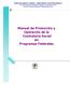 Manual de Promoción y Operación de la Contraloría Social en Programas Federales