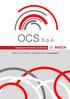 OCS S.p.A. Catálogo de Instrumentos de Medición. Teléfono