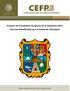 Proyecto de Presupuesto de Egresos de la Federación 2015: Recursos Identificados para el Estado de Tamaulipas