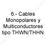 6.- Cables Monopolares y Multiconductores tipo THWN/THHN