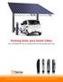 Parking Solar para Smart Cities Su contribución en la reducción de emisiones de CO2