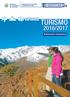 Informe Turismo 2016/2017 TURISMO 2016/2017