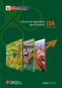Informe de Seguimiento Agroeconómico I - Trimestre 2017 SIEA. Sistema Integrado de Estadística Agraria