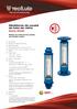 Medidores de caudal de tubo de vidrio Serie 6000