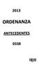 ORDENANZA ANTECEDENTES MO337