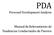 PDA Personal Development Analysis. Manual de Relevamiento de Tendencias Conductuales de Puestos