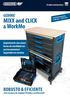 MIXX and CLICK. & WorkMo GEDORE. Experimente una nueva forma de movilidad con sus herramientas! Seguridad con sistema