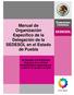 Manual de Organización Específico de la Delegación de la SEDESOL en el Estado de Puebla