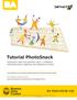 Tutorial PhotoSnack EN TODO ESTÁS VOS. Aplicación web que permite crear y compartir presentaciones y galerías de imágenes en línea