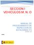 SECCION I VEHICULOS M, N, O