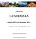 CIRCUITOS GUATEMALA. ~ Octubre 2017 al 21 Diciembre 2018 ~ NO VIGENTE EN FECHAS DE FIN DE AÑO Y SEMANA SANTA