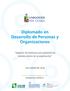 Diplomado en Desarrollo de Personas y Organizaciones
