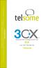 Telsome. Manual de configuración de 3CX. con SIP TRUNK de