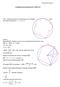 Problemes de Geometria per a l ESO Calculeu l àrea d un cercle tal que té un hexàgon inscrit de costats consecutius 1, 1, 1, 2, 2, 2.