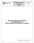 Manual de Organización, Políticas y Procedimientos de la Dirección General de Permisos y Licencias