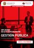 GESTIÓN PÚBLICA DIPLOMADO DE ALTA ESPECIALIZACIÓN. IPAPPG Instituto Peruano de Asuntos Públicos, Política y Gobierno INICIO: 27 DE FEBRERO