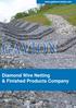 GAVION Diamond Wire Netting & Finished Products Company