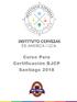 Malla y Programa del Curso para Certificación BJCP Santiago 2018