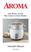 One-Touch, 10-Cup Rice Cooker & Food Steamer. Instruction Manual ARC-720-1G