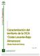 Caracterización del territorio de la OCA Costa Levante-Bajo Almanzora (Sede Huércal-Overa)