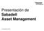 Presentación de Sabadell Asset Management. 31 de diciembre de 2016