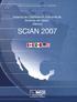 Sistema de Clasificación Industrial de América del Norte, México SCIAN 2007