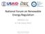 National Forum on Renewable Energy Regulation. MEXICO, D.F. 6-7 de marzo 2012