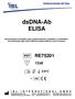 dsdna-ab ELISA RE x8 2-8 C Instrucciones de Uso
