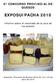 6º CONCURSO PROVINCIAL DE QUESOS EXPOSUIPACHA Informe sobre el resultado de la Jura de los quesos