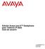 Edición Avaya one-x Deskphone para Teléfono IP 9620 Guía de usuario