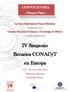 IV Simposio Becarios CONACyT en Europa