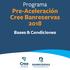 Pre-Aceleración Cree Banreservas 2018 Bases & Condiciones