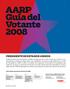 AARP Guía del Votante 2008