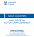 Grado en Economía Universidad de Alcalá Curso Académico 2012/2013 Cuarto Curso Segundo Cuatrimestre