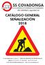 CATÁLOGO GENERAL SEÑALIZACIÓN 2018