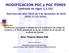 MODIFICACION PGC y PGC PIMES (entrada en vigor )