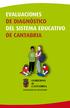 Evaluaciones de diagnóstico del Sistema Educativo de Cantabria